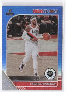 2019-20 Hoops Premium Stock Carmelo Anthony #105 Prizms Blue - Picture 1 of 2