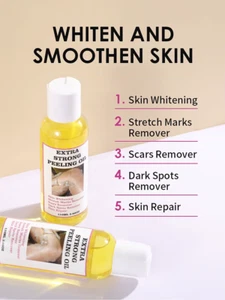 Extra Strong Peeling Oil Body Skin Brightening Exfoliating Peel Off Remover - Bild 1 von 5