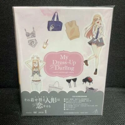 New My Dress-Up Darling Vol.1 First Limited Edition DVD Soundtrack CD Box Japan - Image 1 of 3