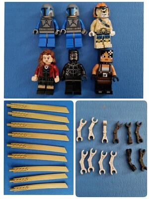 PAQUETE LEGO GENUINO Marvel Minecraft Star Wars 98135 Espada Mecánica Brazos Figuras Foto 1 de 4