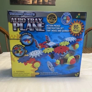 The Learning Journey Techno Gears - Aero Trax Plane 80+ Pieces New In Box!! - Picture 1 of 10