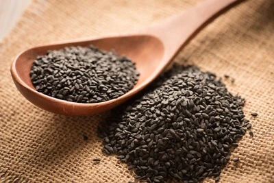 2500g schwarzer Sesam 2,5kg Sesam Schwarz schwarze Sesamsaaten - Bild 1 von 4