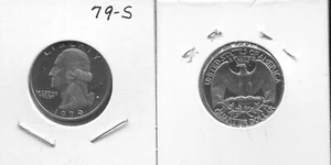 1979-S PROOF WASHINGTON QUARTER (V842) FROSTY COIN - Picture 1 of 1