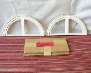 LAWBRE PALLADIAN CIRCLE HEAD WINDOW KIT RARE! Dollhouse Miniature 1/12 Scale