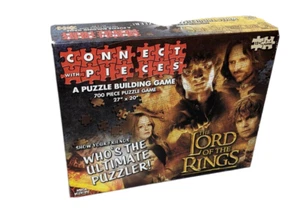 Lord Of The Rings 700 Pieces Jigsaw Puzzle Game 27" x20" Wiz Kids NECA - Picture 1 of 5