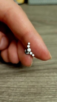 Pendiente con racimo de arco corporal intrínseco Foto 1 de 4