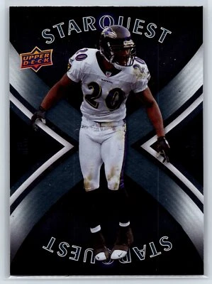 2008 Upper Deck Ed Reed StarQuest Silver Board Insert Baltimore Ravens #SQ12 - Image 1 of 2