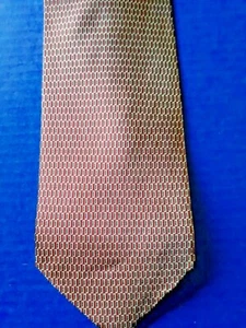 Mosaik Herrenkrawatte italienische Seide Pflaume Geschäftskirche Beerdigung Hochzeit Abschlussball formell - Bild 1 von 6