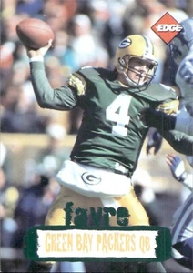Brett Favre - 1996 Edge Football #82 - Bild 1 von 2