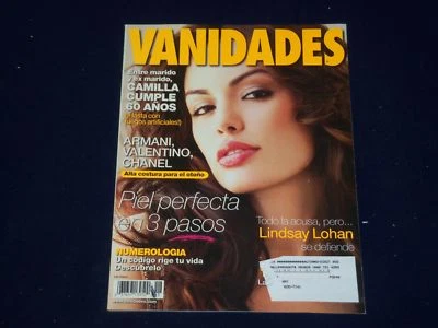2007 AUGUST 28 VANIDADES MAGAZINE - CAROLINE DE SOUZA CORREA COVER - SP 9872 - Image 1 of 2
