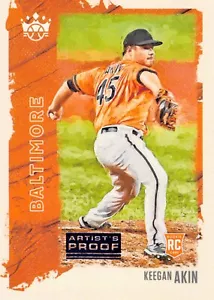2021 Panini Diamond Kings - #35 Keegan Akin (RC) - Picture 1 of 2
