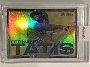Topps Project 70 - # 678 Fernando Tatis Jr by Tyson Beck - Rainbow Foil /70 - Picture 1 of 2