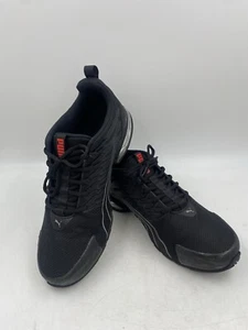 Puma Soft Foam Voltaic Evo Black-Stormy Slate-Red Men's size 12 Shoes - Picture 1 of 16