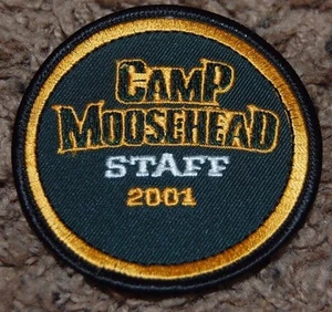 Camp Moosehead 2001 Staff Patch Abzeichen 3" rund - Bild 1 von 1