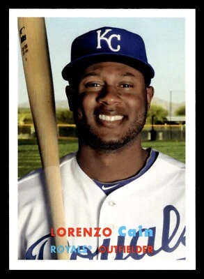 2015 Topps Archives #27 Lorenzo Cain Kansas City Royals - Image 1 of 2