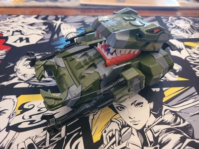 Figura tanque Mattel Tankasaurus Rex 1993 Attack Pack Hot Wheels de colección sin misiles Foto 1 de 4