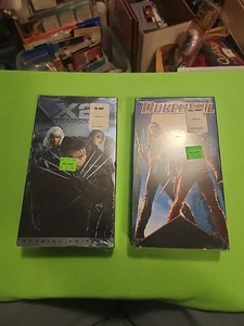 Lot Of 2 X2: X-men United VHS Sealed 2002 Special Edition & Daredevil 2003 New - Picture 1 of 6