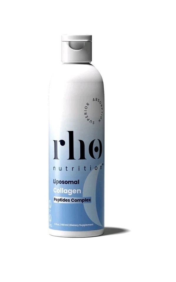 Péptidos de colágeno liposomal Rho Nutrition - Colágeno Liq de alta absorción 2027 Foto 1 de 1