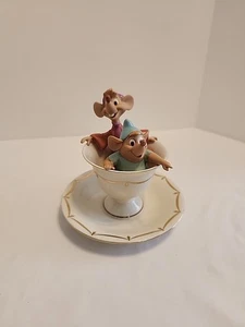 LENOX DISNEY Tea Party Pals Cinderella's Mouse Friends Jaq & Gus 802866 - Picture 1 of 10