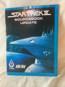 Star Trek III Sourcebook Actualización Star Trek El Juego de Rol 2214 1984 PB - Imagen 1 de 6