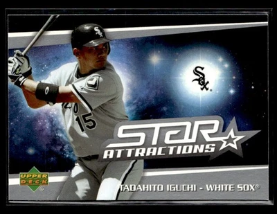 2006 Upper Deck #SA-TI Tadahito Iguchi Star Attractions Card Chicago White Sox - Image 1 of 2