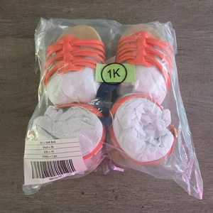 Sandalo espadrillas bambina Janie e Jack taglia 1 arancione papavero vibrante  - Foto 1 di 2