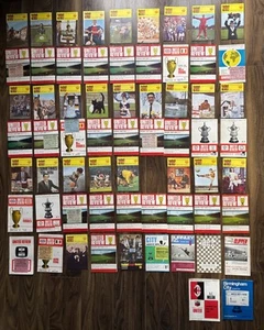 Manchester United 1968/69 Match Programs & Tickets. Excellent Condition - Picture 1 of 24
