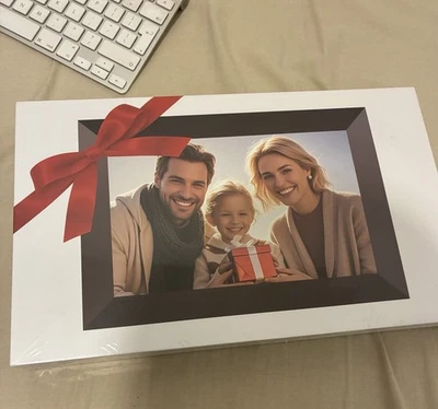 Hesmor 10.1” Digital Photo Frame – 32GB Built-in Storage, Wi-Fi , Touchscreen - Image 1 of 2