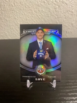 2008-09 Topps Treasury Silver Refractor /199 Kevin Love #105 Rookie RC - Image 1 of 2