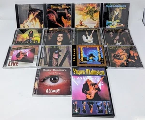 Yngwie Malmsteen's Rising Force 13 CD Lot + Live DVD - Trilogy, Attack, & More! - Foto 1 di 8