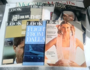 Mixed Lot McCall's & LOOK Magazines 1940s To 1960s GREAT PICTURES History L3B52 - Picture 1 of 16