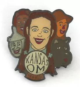Vintage Odyssey Of The Mind OM Kansas KS Dorothy Zauberer von Oz Anstecknadel - Bild 1 von 3