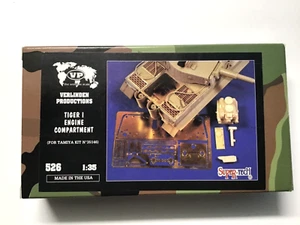VERLINDEN PRODUCTIONS #526 - 1:35 SCALE TIGER I (FOR TAMIYA #35146) NEW - Picture 1 of 2