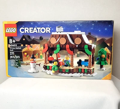 Lego (40602) Puesto Mercado de Invierno 2023 Vacaciones Edición Limitada Nuevo Precintado C10 Foto 1 de 4