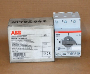 ABB MS325-2.5-HKF-11 Motorschutzschalter 1SAM150005R0007 NEU OVP - Bild 1 von 2