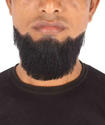 Cabello sintético para hombre barba cosplay cabello facial M-1308 Foto 1 de 2