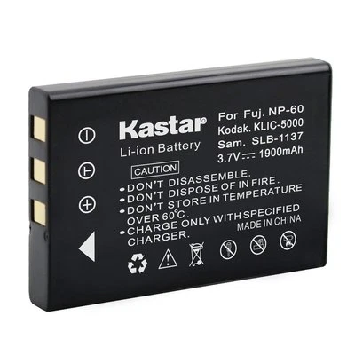 1x Kastar Battery for Kodak KLIC-5000 EasyShare DX7630 LS420 LS433 LS443 LS633 - Image 1 of 2