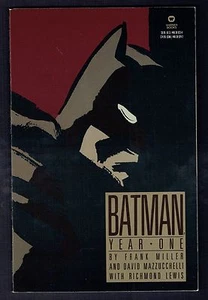 Batman Year One Trade Paperback TPB DC Comics VF+ 1988 Reprints 404-407 MIller  - Picture 1 of 2