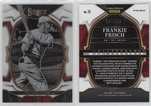 2023 Panini Select Concourse White Prizm /149 Frankie Frisch #12 HOF