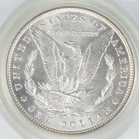 Fresh BU 1900 Morgan Silver Dollar $1.00 Philadelphia - Uncirculated Condition Cover