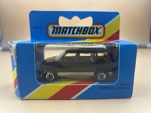 Matchbox Superfast MB 64 Chrysler Caravan 1983 Orange Windows No Stripes MINT - Picture 1 of 9