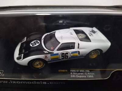 FORD GT 40 MKII #96 24 HOURS DAYTONA 1966 IXO GTM074 1/43 - Image 1 of 4