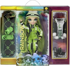 Rainbow High Winter Break Jade Hunter Green Fashion Doll Playset W/Outfits Best - Bild 1 von 7