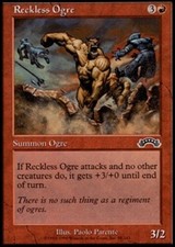 Reckless Ogre X4 (Exodus) MTG (NM) *CCGHouse* Magic