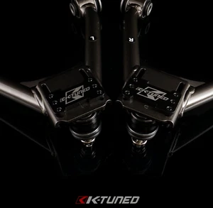 K-Tuned Front Upper Camber Control Arms Set Rubber Bushings for Honda S2000 S2K - Picture 1 of 5