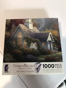 thomas kincaide puzzle 1000 pc Vintage. Has Been Worked But Has All PCs. - Picture 1 of 1