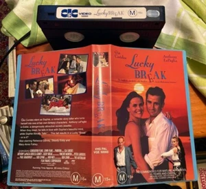 Lucky Break ex-rental VHS video tape cassette. - Picture 1 of 2