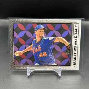JACOB DEGROM 2021 TOPPS GALLERY MASTERS OF THE CRAFT #MTC-7 NEW YORK METS