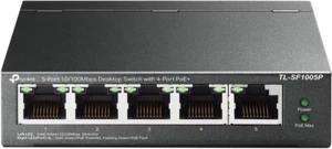 TP-LINK TL-SG1005P 5-PORT GIGABIT DESKTOP PoE+ SWITCH 65w - Picture 1 of 4