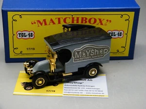Matchbox MoY Code 2 YGL-48 Renault grau/schwarz - silberne Aufschrift - Box blau - Bild 1 von 5